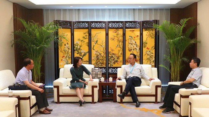 定西市委常委、宣傳部長陳月芳一行 到集團(tuán)公司推介洽談合作項(xiàng)目