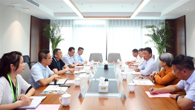 臨夏州委常委、宣傳部長王建華一行來甘肅文旅集團推介洽談文旅項目