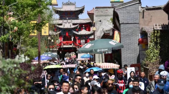 集團要聞丨甘肅文旅集團各景區(qū)“五一”假期人氣爆棚，累計接待游客50余萬人次
