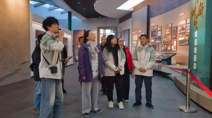 馬文玫總經理一行赴額濟納胡楊林景區(qū)考察調研